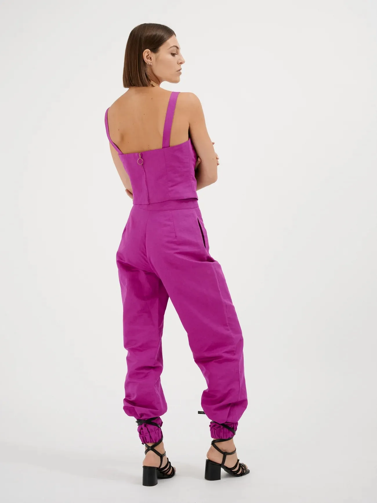 Fete Imperiale - Bernadette Trousers: Fuchsia