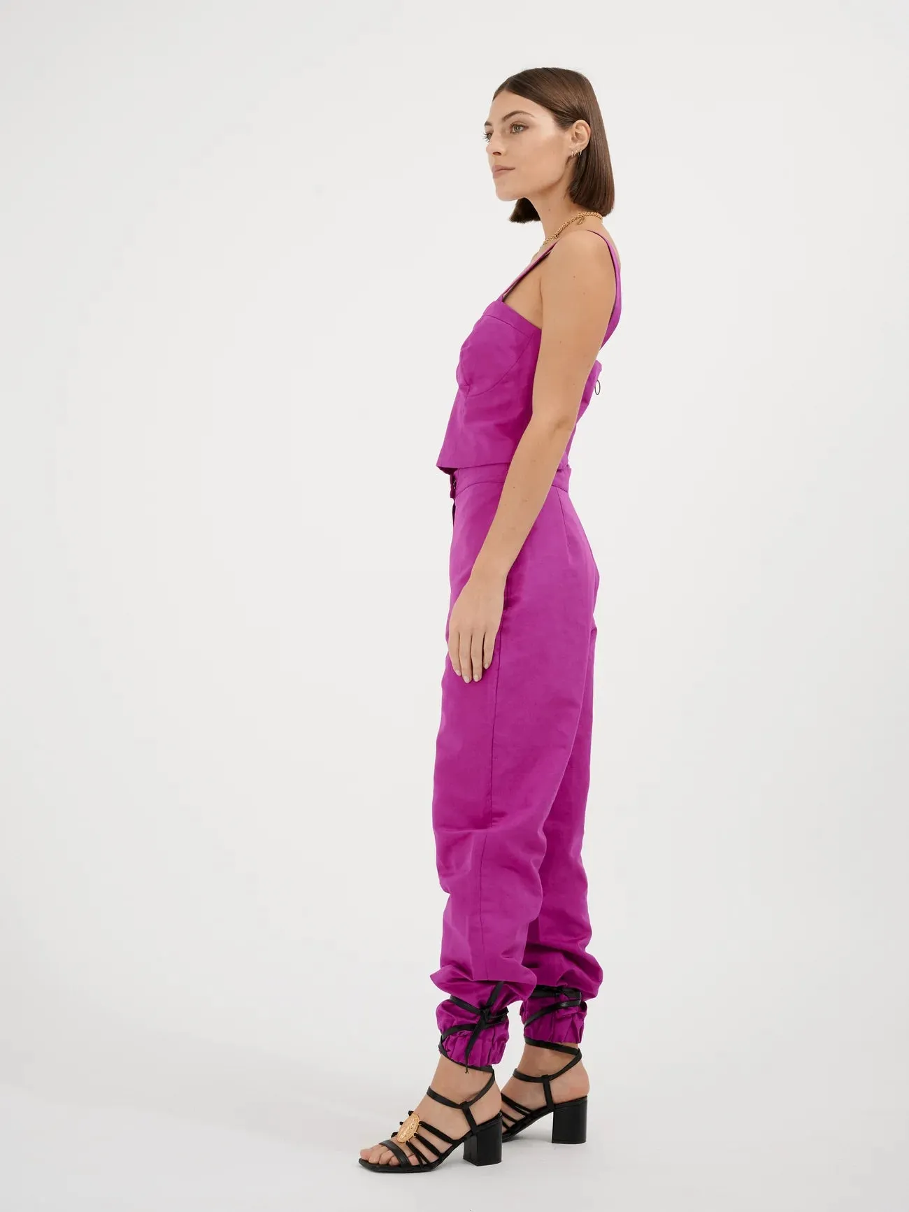 Fete Imperiale - Bernadette Trousers: Fuchsia