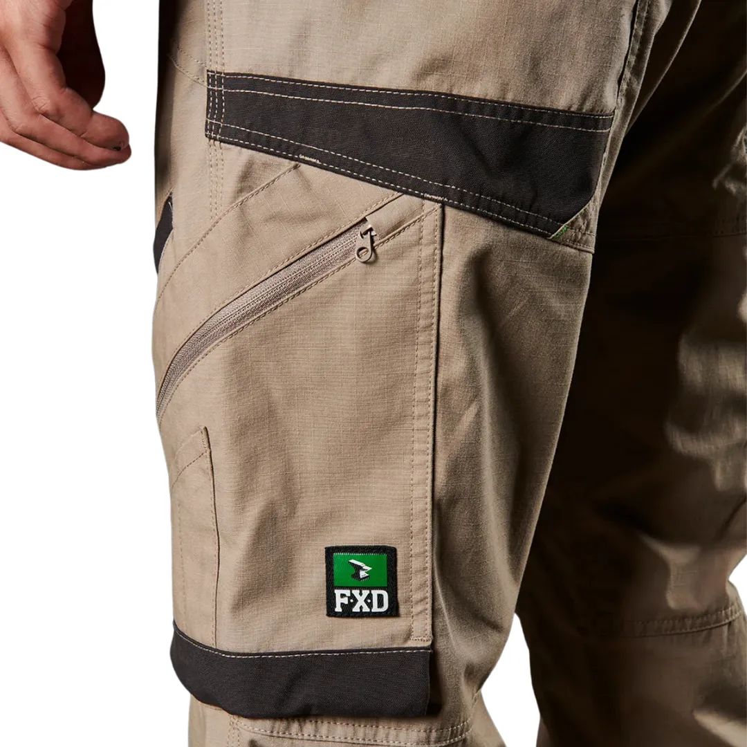 FXD WP11 MEN'S CUFFED STRETCH RIPSTOP WORK PANTS
