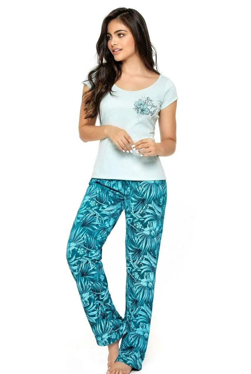 Gianna Girls | Floral Sleep Pant & Tee Mommy & Me Matching Set