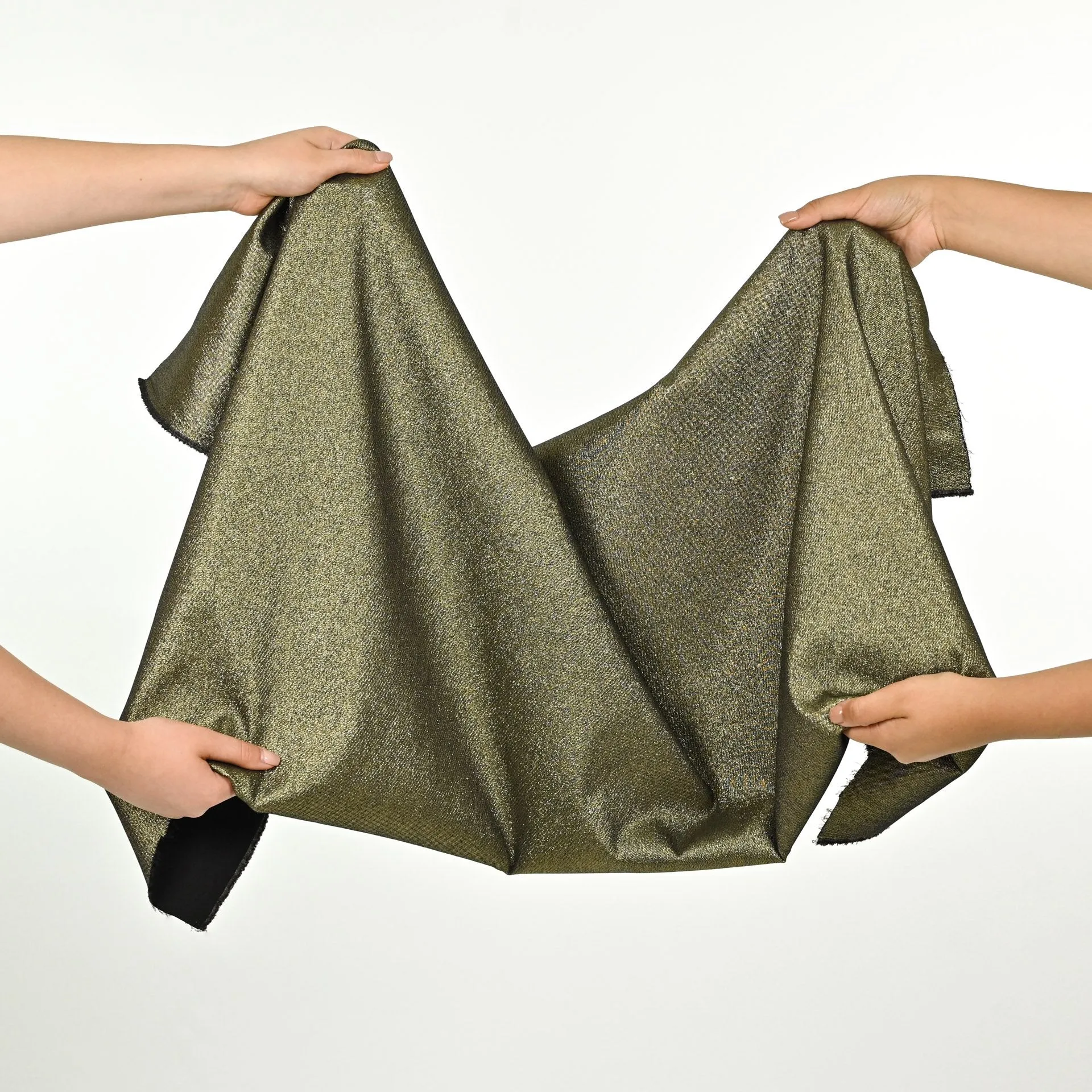 Gold Shiny Fancy Fabric 5093