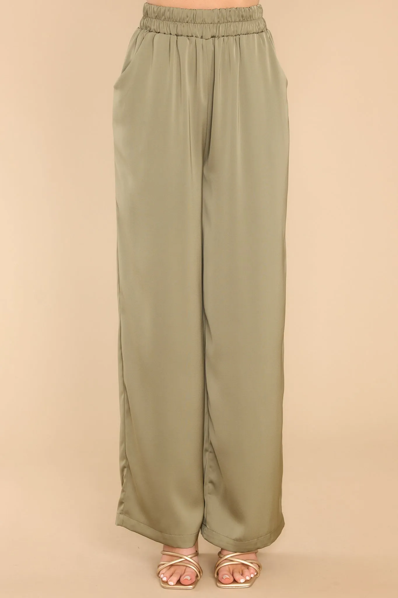 Little Miss Perfect Olive Green Pants