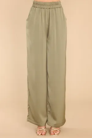 Little Miss Perfect Olive Green Pants