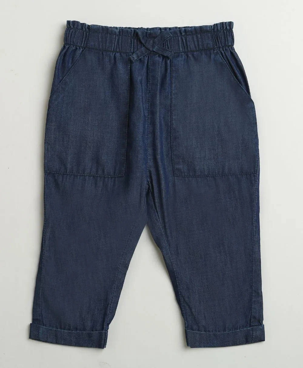 Lucky Heart T-shirt & Denim Explorer Relaxed Jogger Pants Co-ord Set