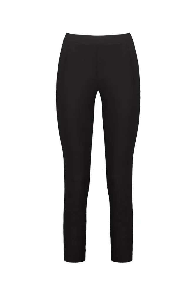 Macjays Paris Cargo Capri Pants Black