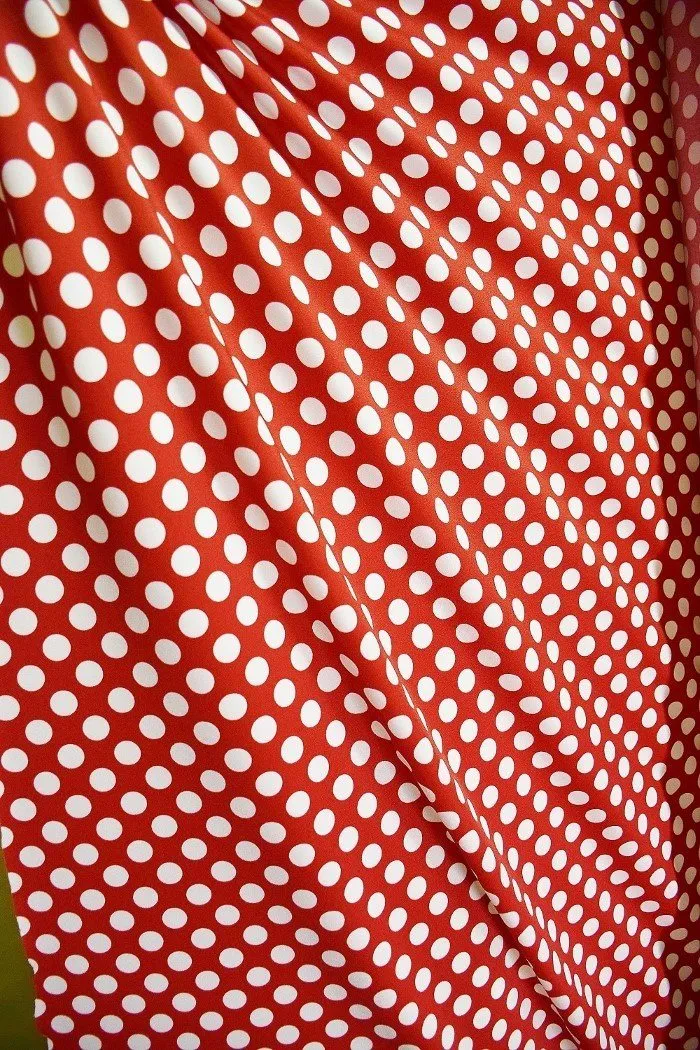 Polka Dot Wide Leg Jumpsuit