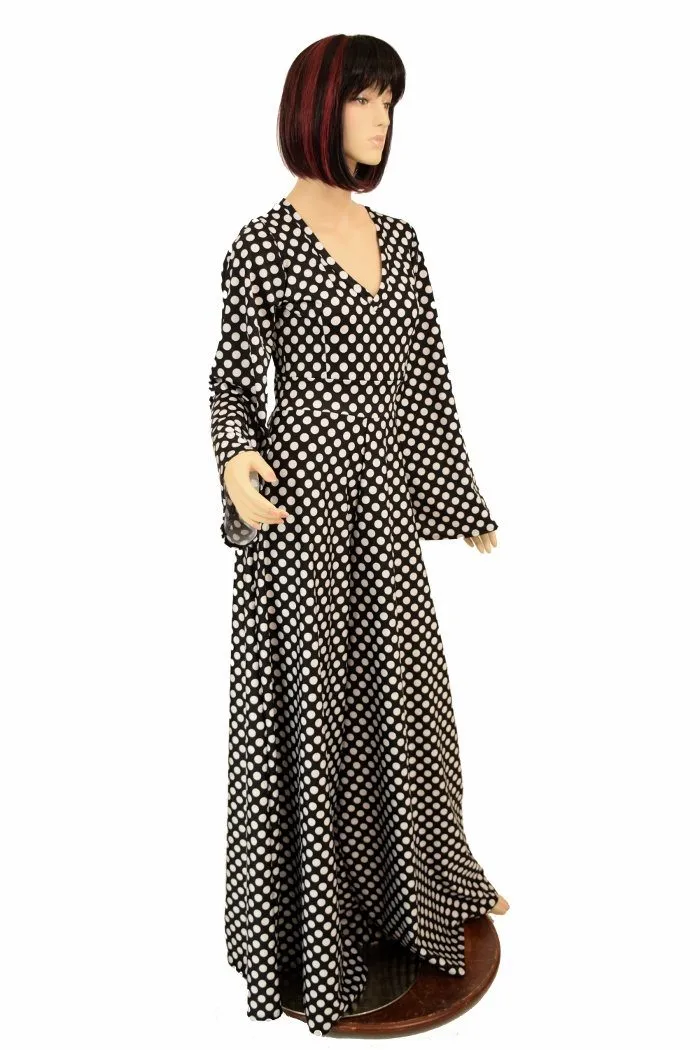 Polka Dot Wide Leg Jumpsuit