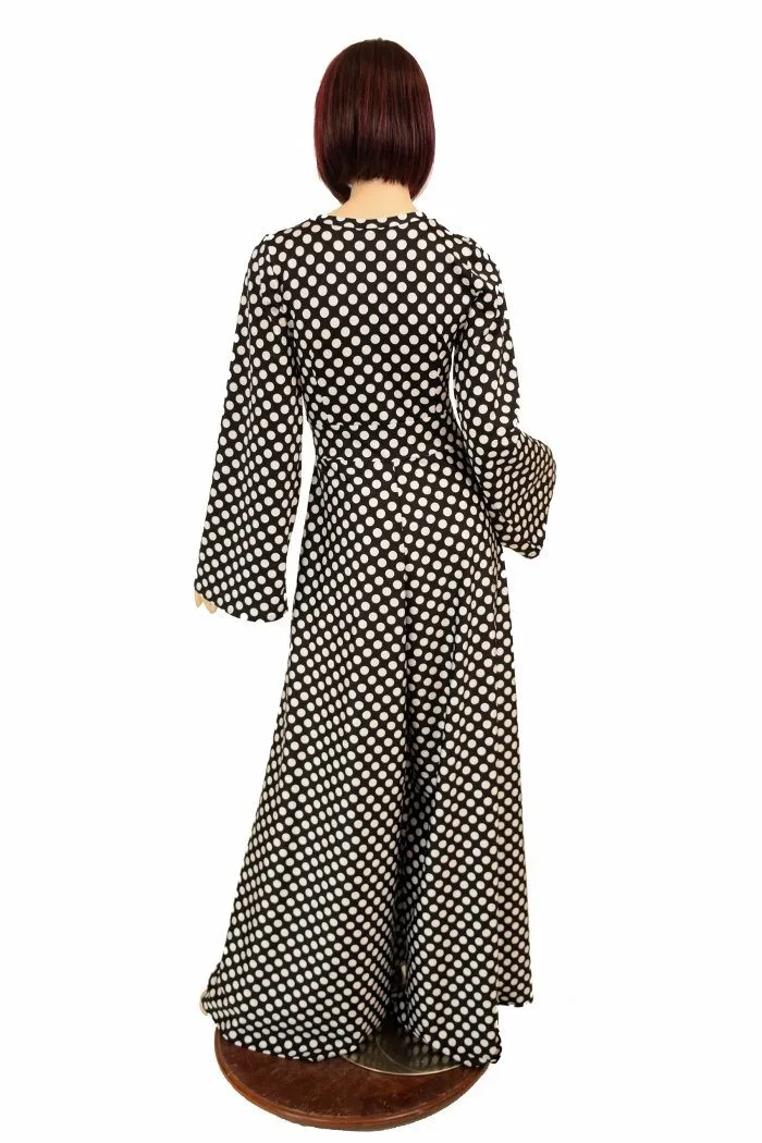 Polka Dot Wide Leg Jumpsuit