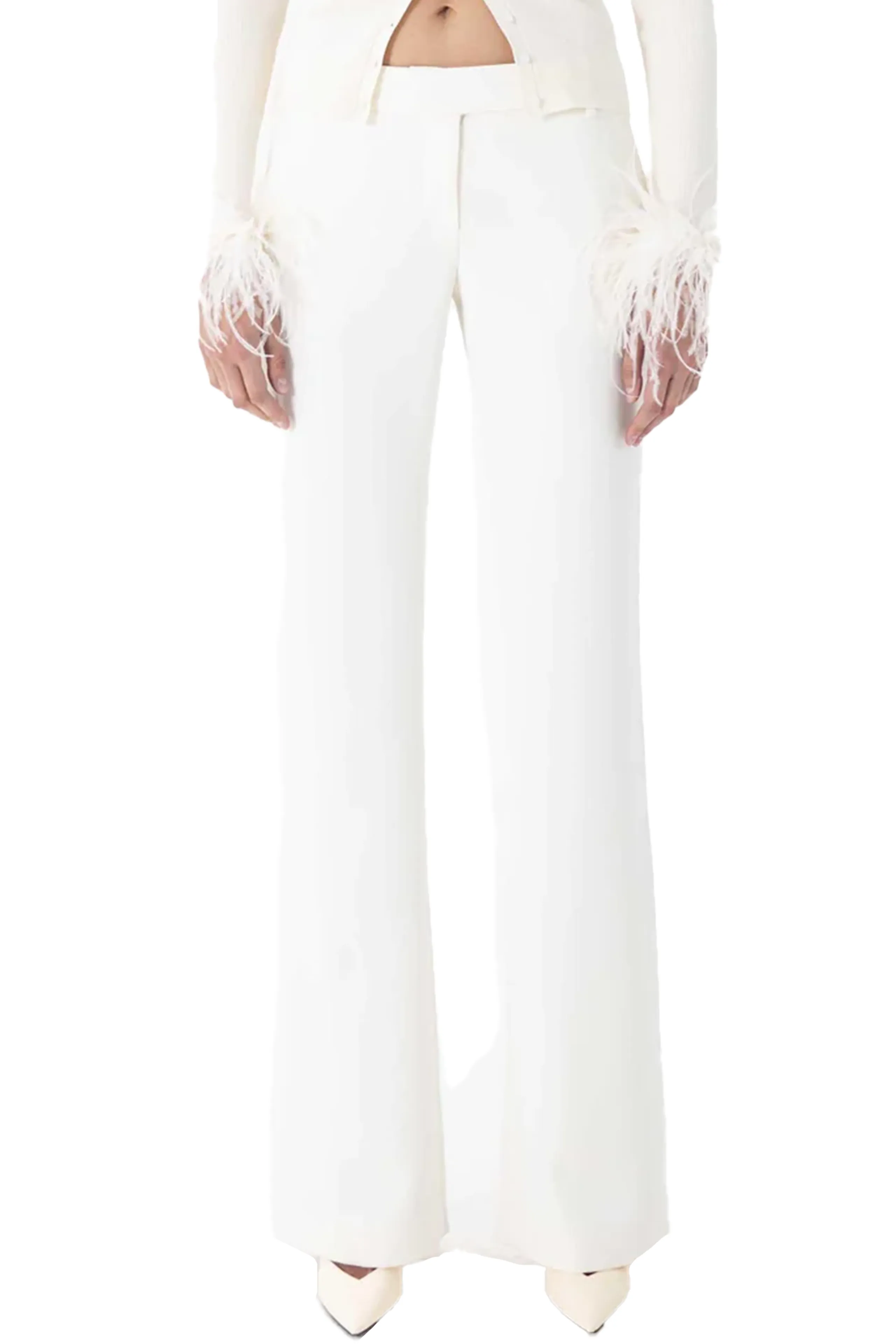 RONNY KOBO 90'S LOW WAIST TROUSER PANT
