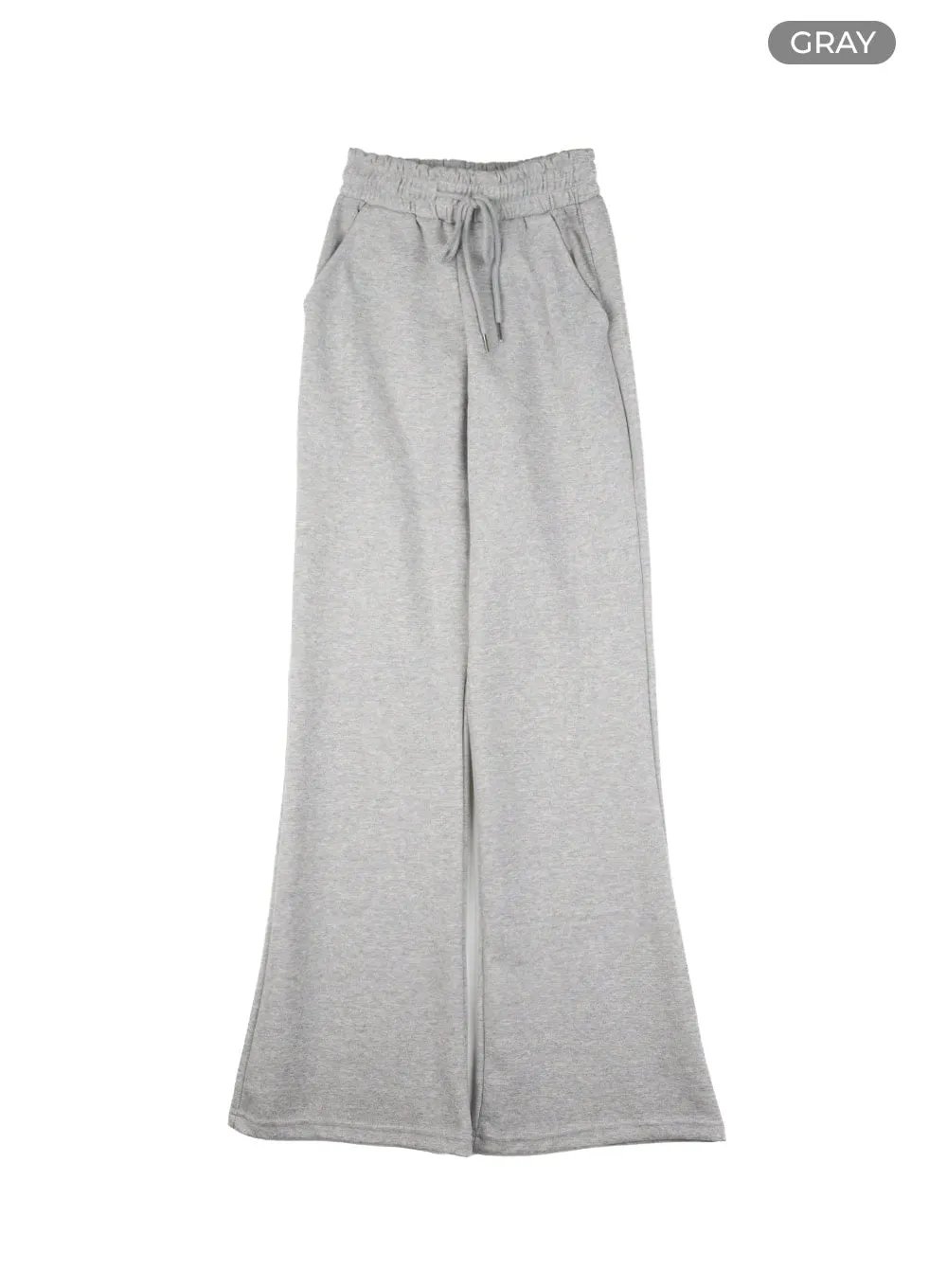 Slim Banded Bootcut Pants IL419