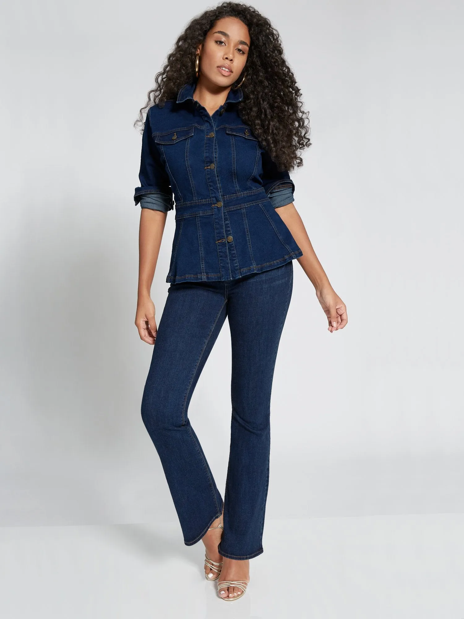 Tall Essential Mid Rise Bootcut Jeans