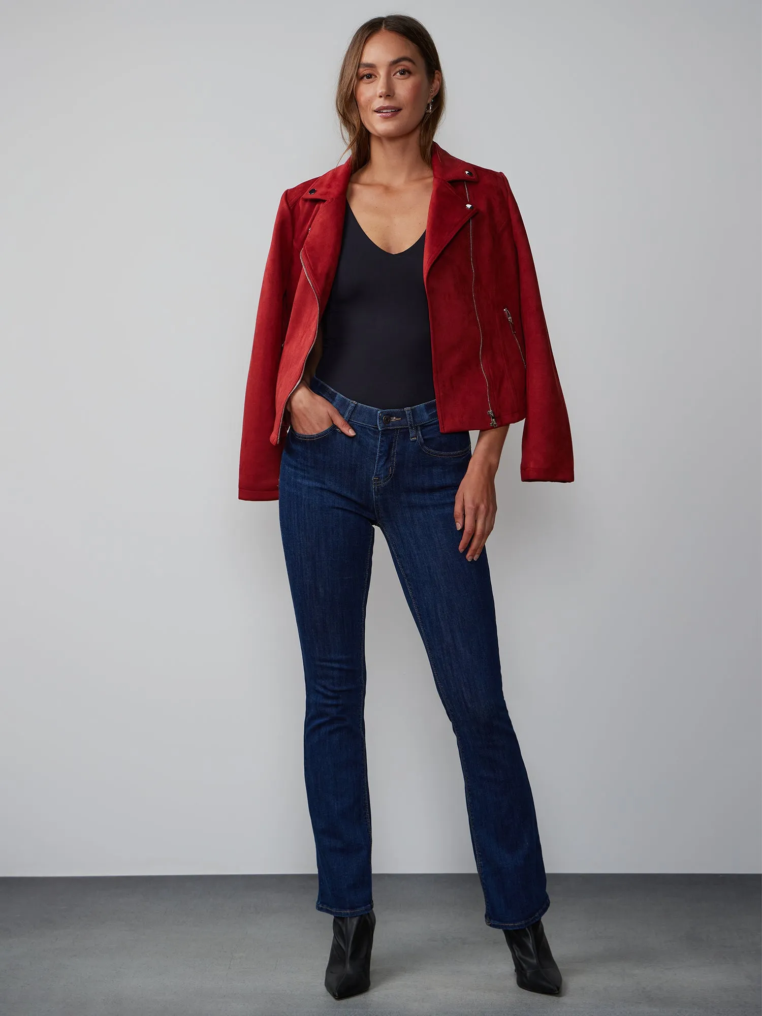 Tall Essential Mid Rise Bootcut Jeans