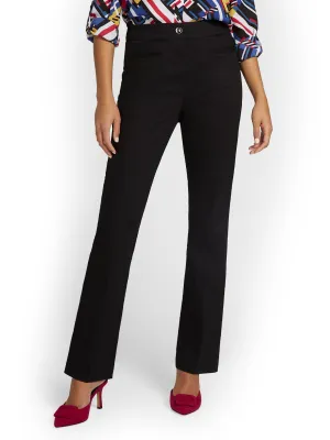 Tall High-Waisted Pull-On Bootcut Pant - NY&Chic Collection
