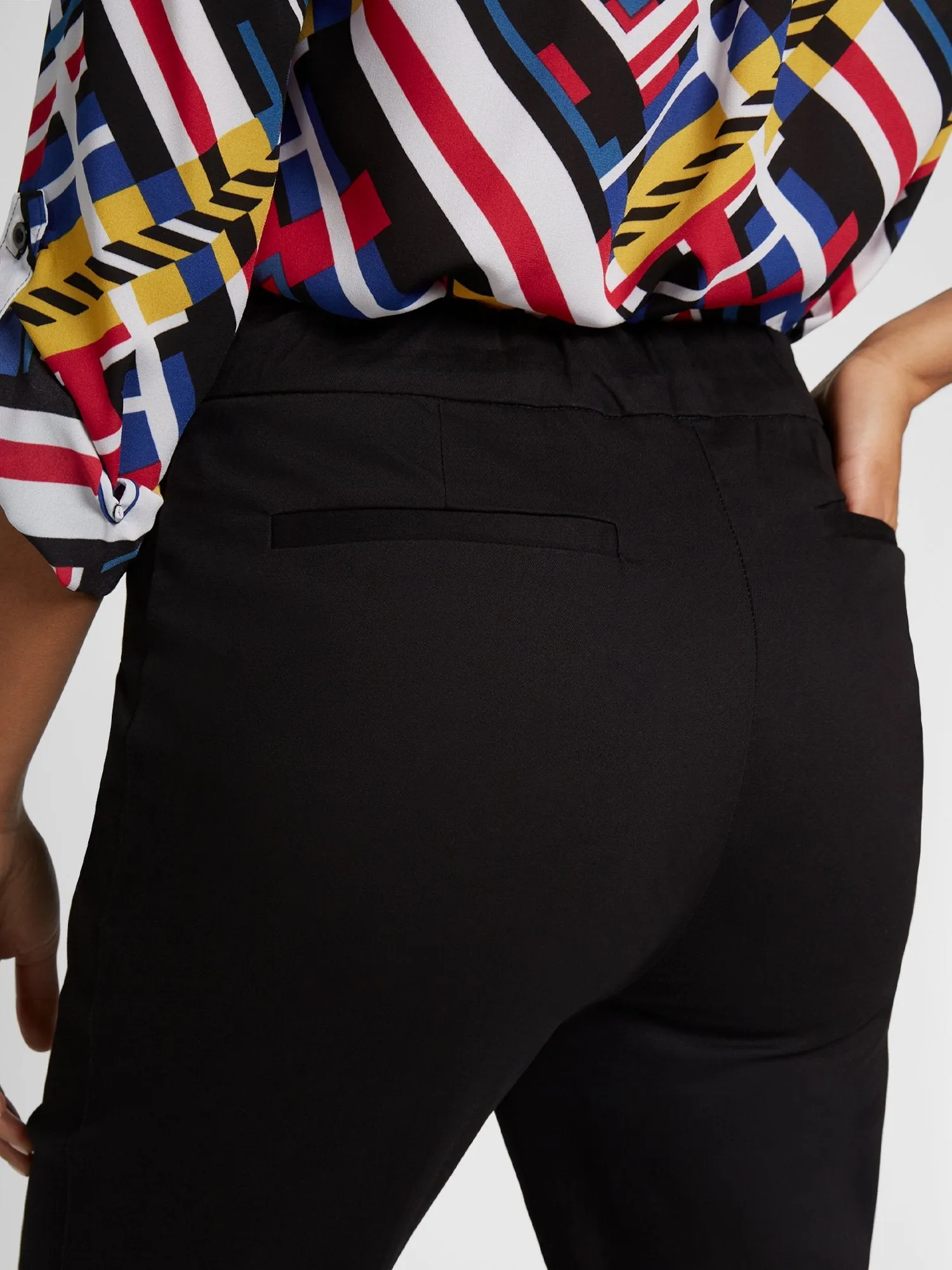 Tall High-Waisted Pull-On Bootcut Pant - NY&Chic Collection