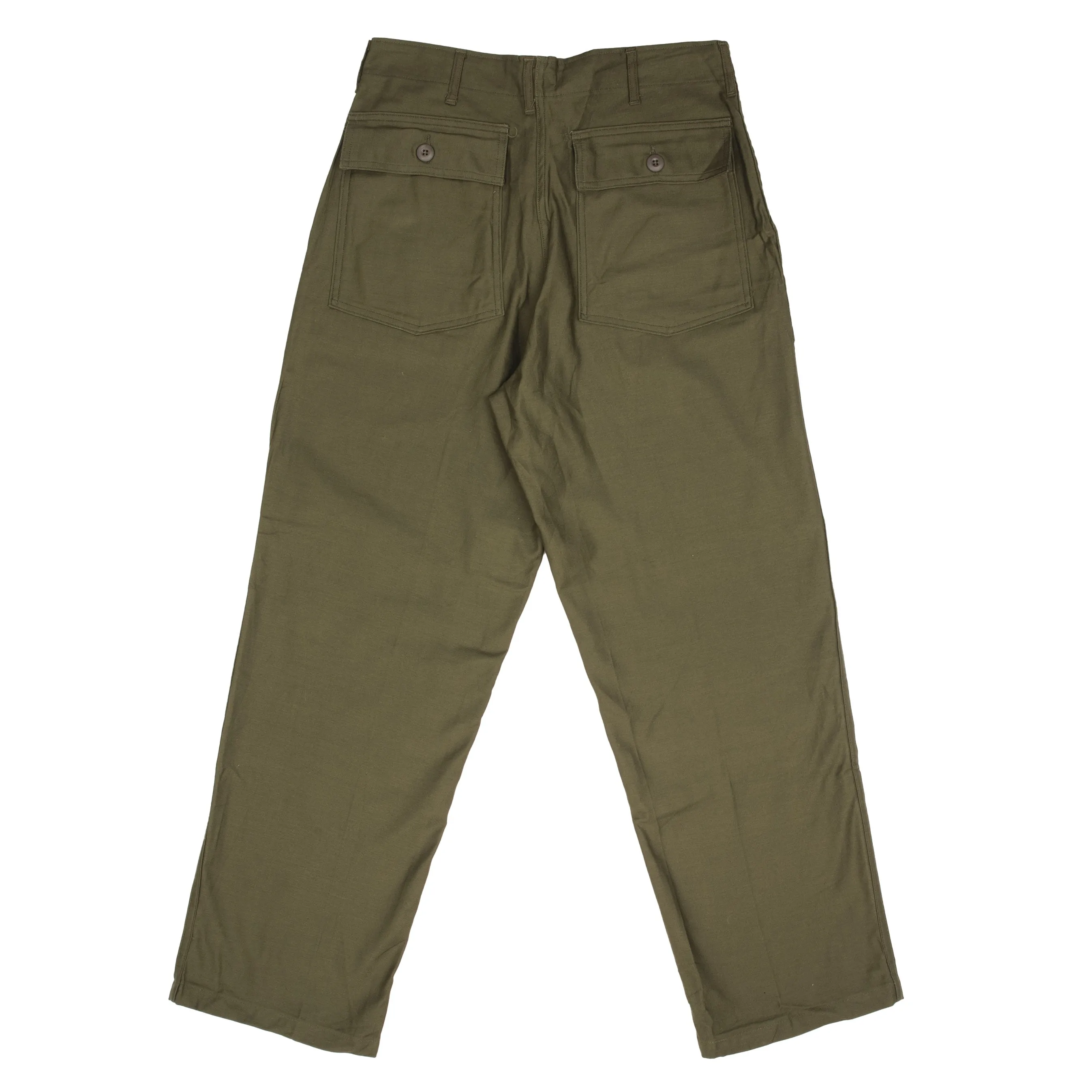 VINTAGE US ARMY UTILITY OG-107 SATEEN TROUSERS PANTS 1968 VIETNAM WAR 34X31 NOS