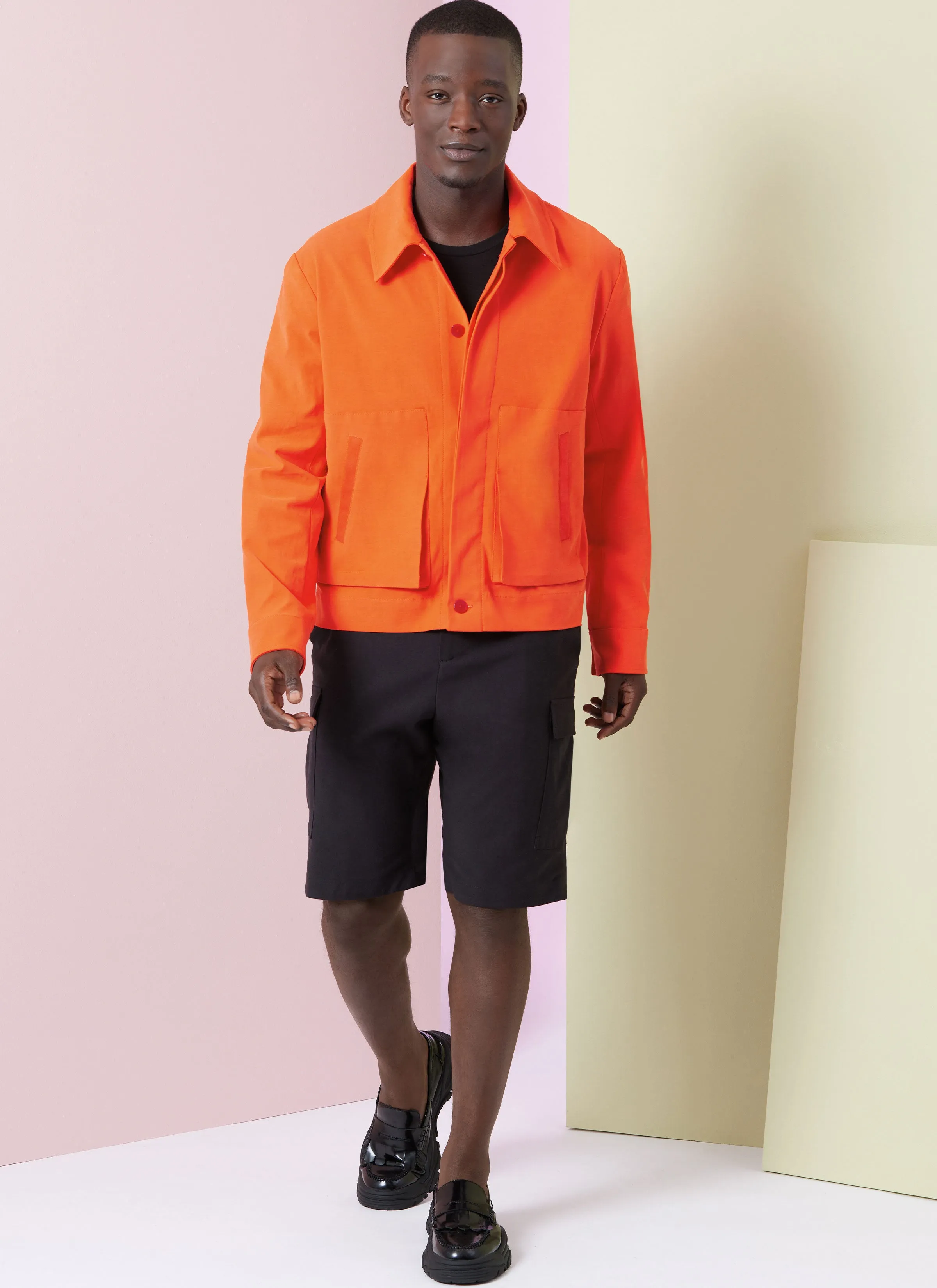 Vogue Sewing Pattern 2022 Men's Jackets, Shorts and Trousers
