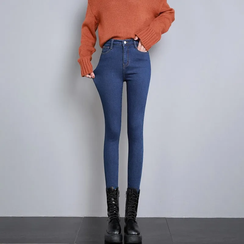 Winter Thermal Jeans Cozy Snow-Ready Denim