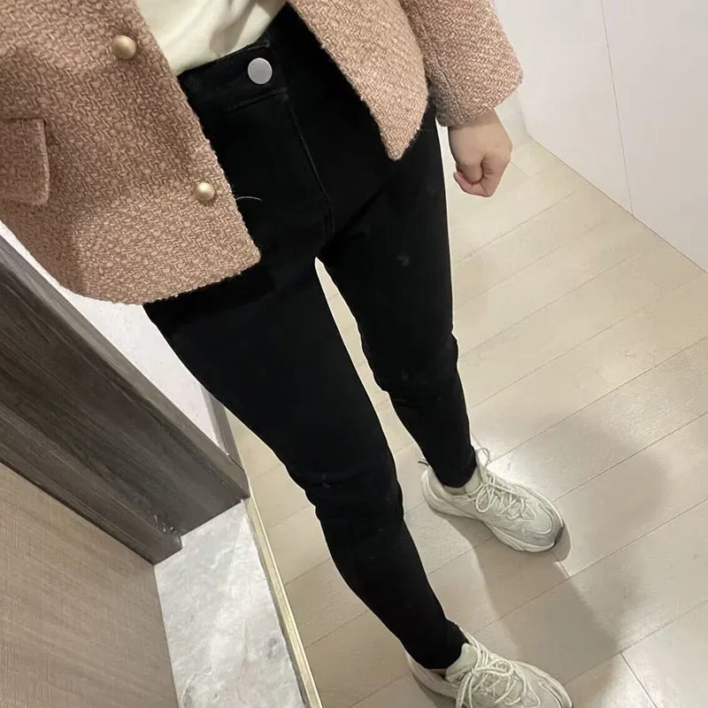 Winter Thermal Jeans Cozy Snow-Ready Denim